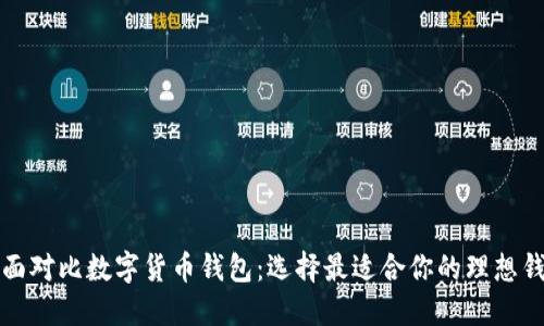 全面对比数字货币钱包：选择最适合你的理想钱包