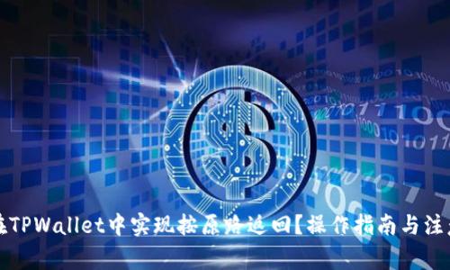 如何在TPWallet中实现按原路返回?操作指南与注意事项