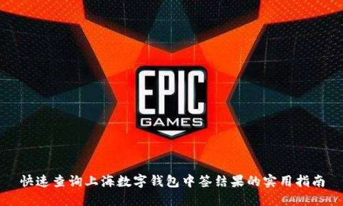 快速查询上海数字钱包中签结果的实用指南